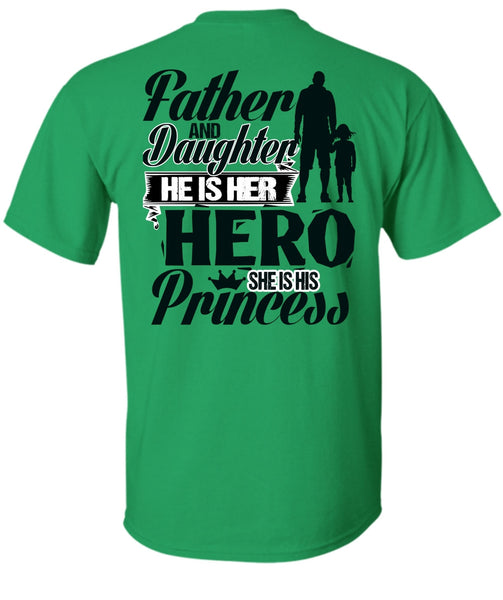 Father And Daughter T Shirt, I Love Papa T Shirt