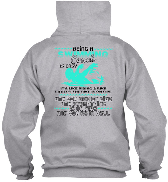 Being A Swimming Coach T Shirt, I Love Swimming T Shirt