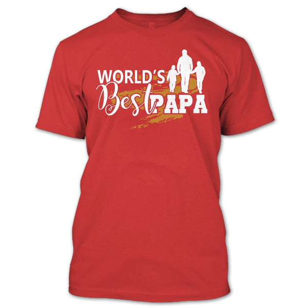 World's Best Papa T Shirt, Coolest Papa T Shirt
