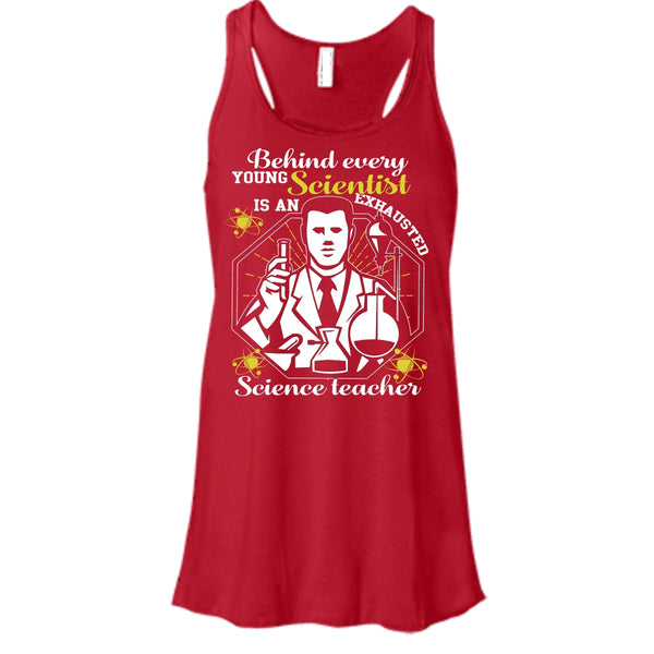 Hehind Every Young Musician T Shirt, An Exhausted Music Teacher Tank Top