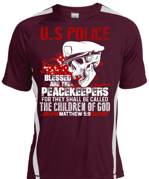 US Police T Shirt, The Children Of God T Shirt, Cool Shirt