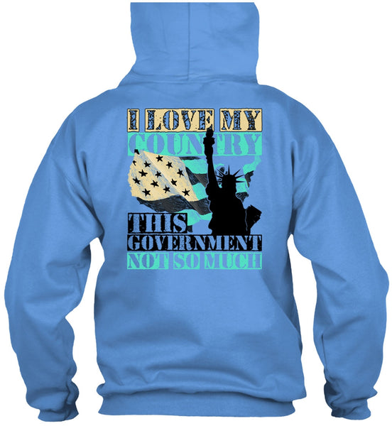 I Love My Country T Shirt, I Love Veteran T Shirt