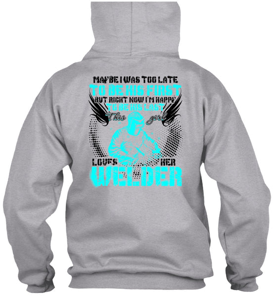 This Girl Loves Her Welder T Shirt, I Love Welding T Shirt