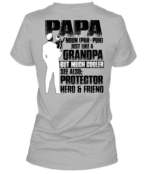 Papa Just Like A Grandpa T Shirt, I Love Trucker T Shirt