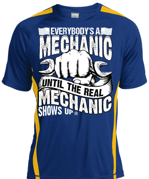 Everybody's A Mechanic T Shirt, Mechanic Shows Up T Shirt, Cool Shirt