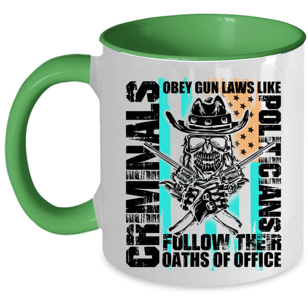 Cool Gift For Policeman Coffee Mug, Cool American Flag Accent Mug