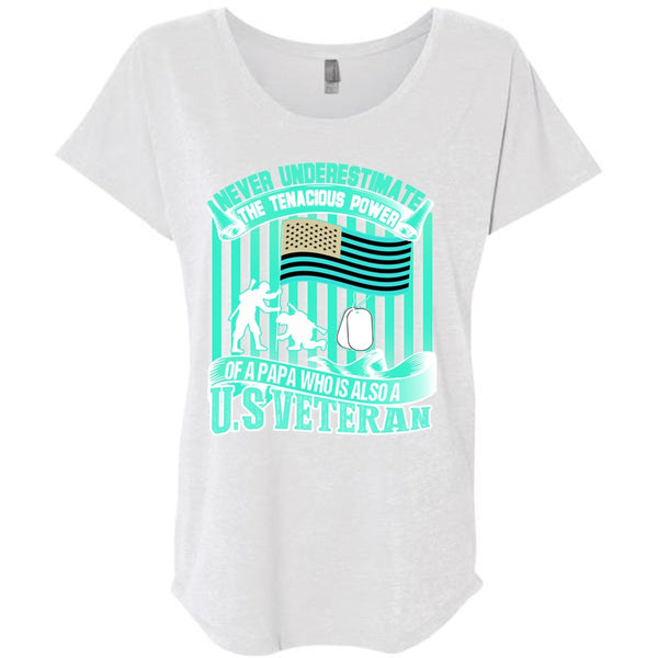 Papa Who Is Also A US Veteran T Shirt, I Love Veteran T Shirt, Awesome T-Shirts