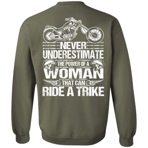 The Power Of A Woman T Shirt, I Love Biker Sweatshirt