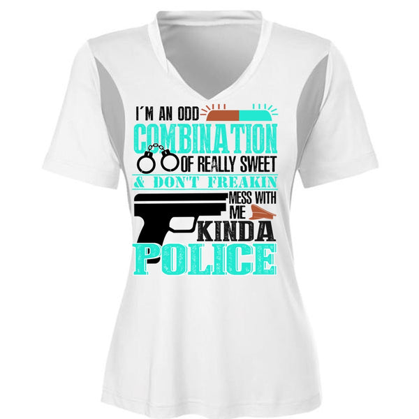 Mess With Me Kinda Police T Shirt, I Love Police T Shirt, Awesome T-Shirts