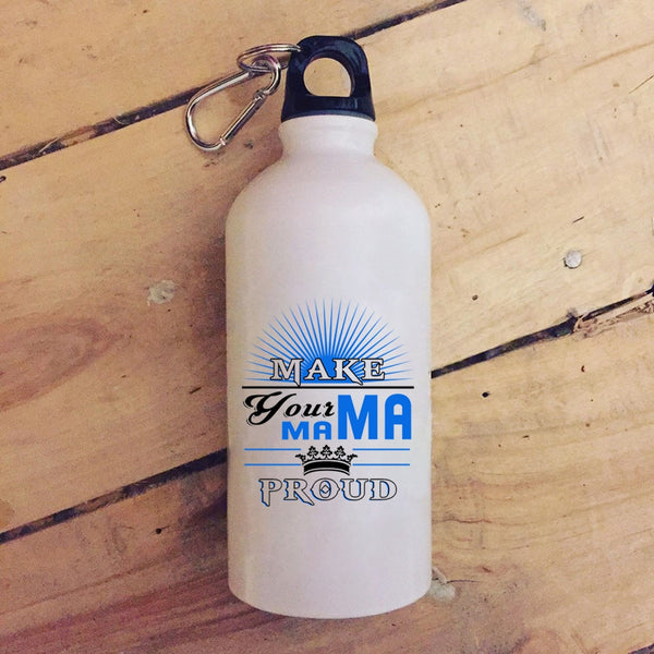 Make Your Mama Proud 20 oz Stainless Steel Bottle,Awesome Mama Outdoor Sports Water Bottle