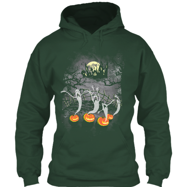 A black t-shirt with the shopify logo