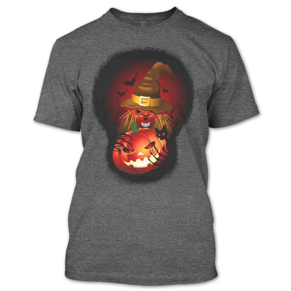 A black t-shirt with the shopify logo