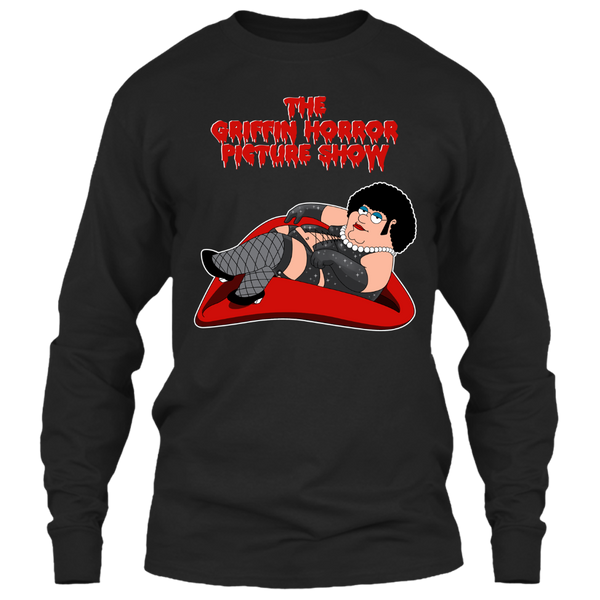 A black t-shirt with the shopify logo