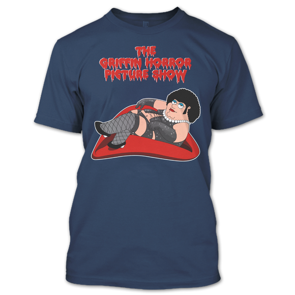 A black t-shirt with the shopify logo