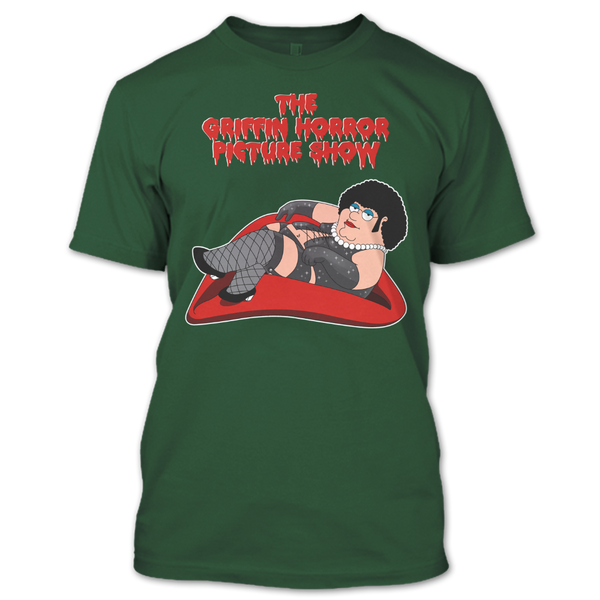 A black t-shirt with the shopify logo