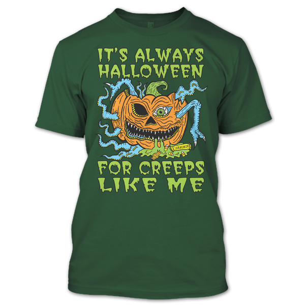 A black t-shirt with the shopify logo