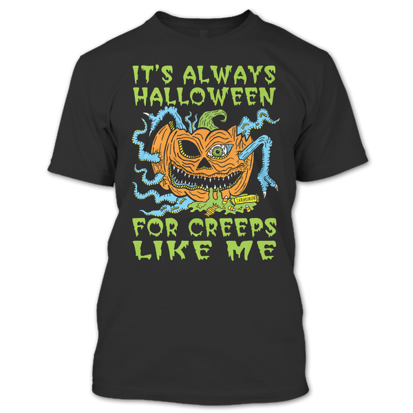 A black t-shirt with the shopify logo