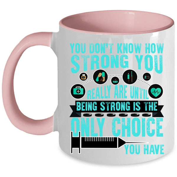 Awesome Nurses Coffee Mug, Strong Nurses Accent Mug