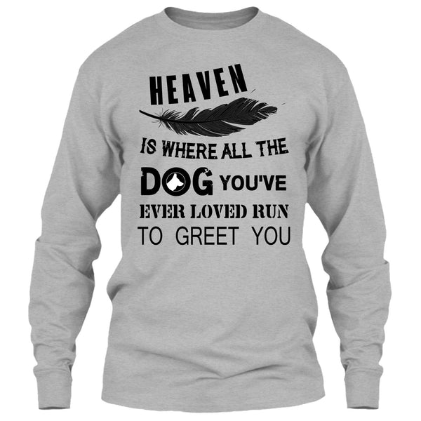 Heaven Is Where All The Dog T Shirt, My Dog T Shirt