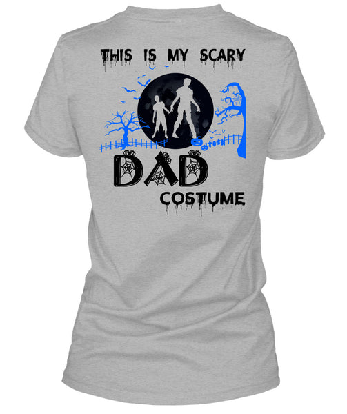 This Is My Scary Dad Costume T Shirt, Wait For Halloween T Shirt