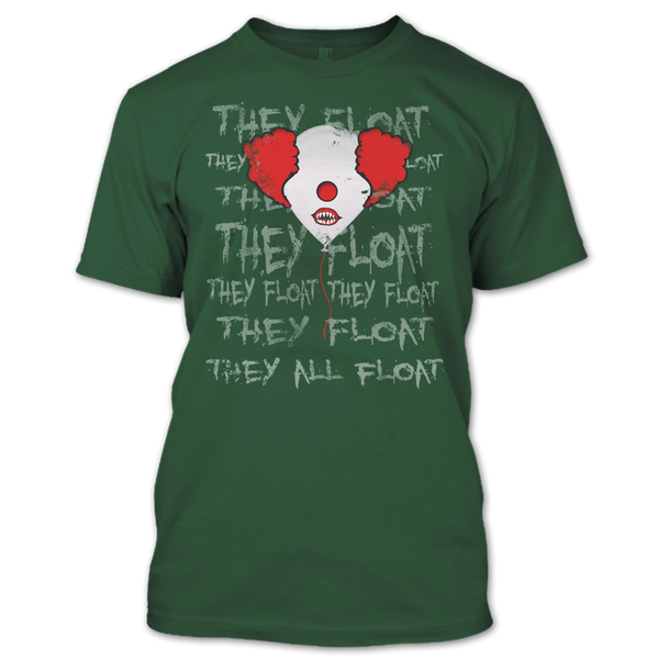 A black t-shirt with the shopify logo