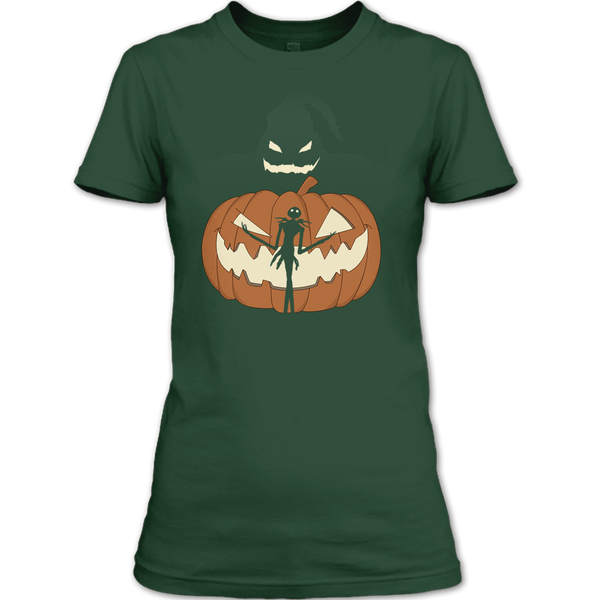 A black t-shirt with the shopify logo