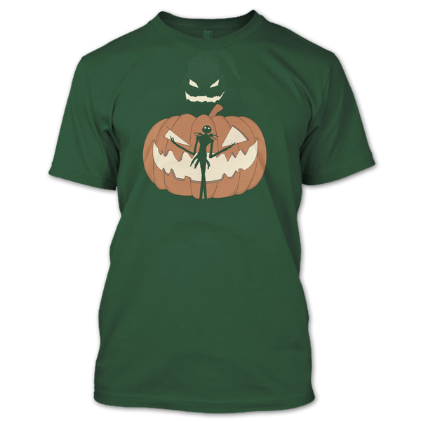 A black t-shirt with the shopify logo