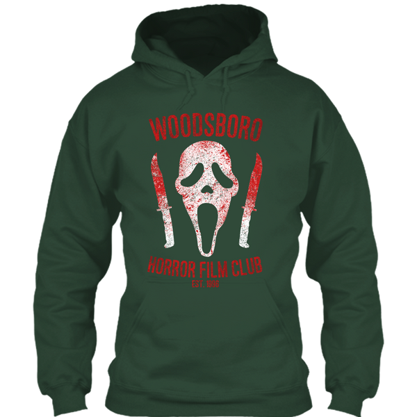 A black t-shirt with the shopify logo