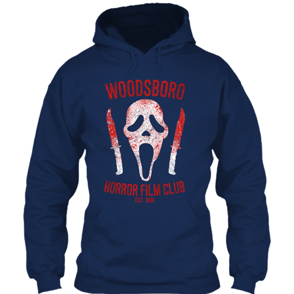 A black t-shirt with the shopify logo