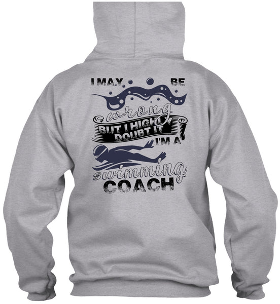 I'm A Swimming Coach T Shirt, I Love Swimming T Shirt