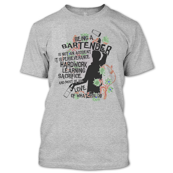 Being A Bartender T Shirt, Coolest Bartender T Shirt