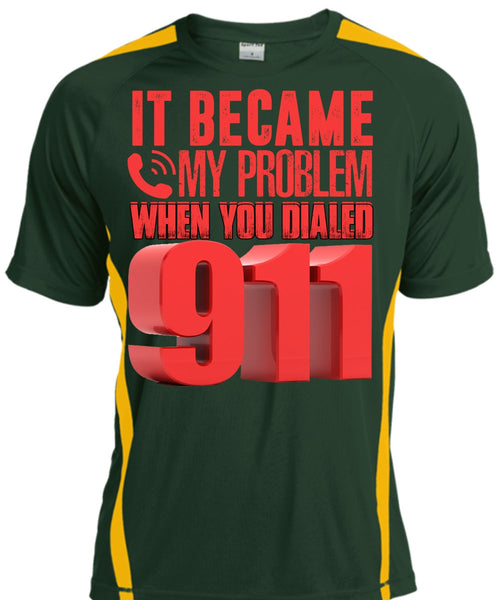 It Became My Problem T Shirt, Being A Police T Shirt, Cool Shirt