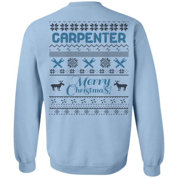 I Love Carpenter T Shirt, Carpenter Merry Christmas Sweatshirt