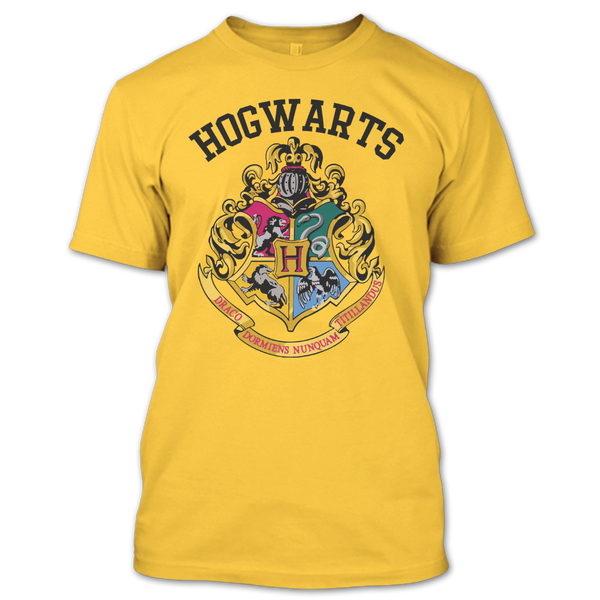 A black t-shirt with the shopify logo