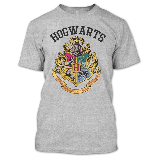 A black t-shirt with the shopify logo