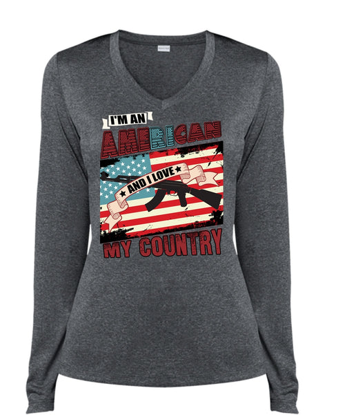 I'm An American T Shirt, I Love My Country T Shirt