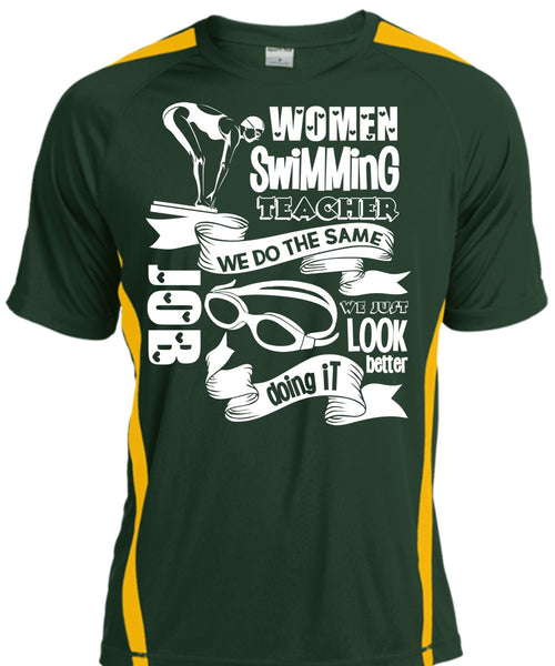 Women Swimming Teacher T Shirt, Being A Swimmer T Shirt, Cool Shirt
