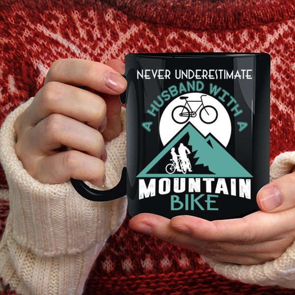 Husband With A Mountain Bike Coffee Mug, Married Coffee Cup