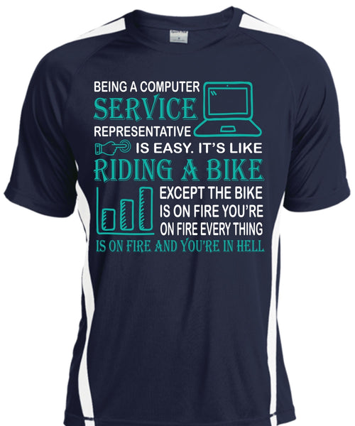 Being A Computer Service Representative Is Easy T Shirt, Job T Shirt