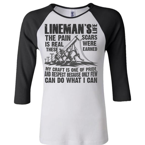Lineman's Life T Shirt, I Love Lineman T Shirt, Awesome T-Shirts