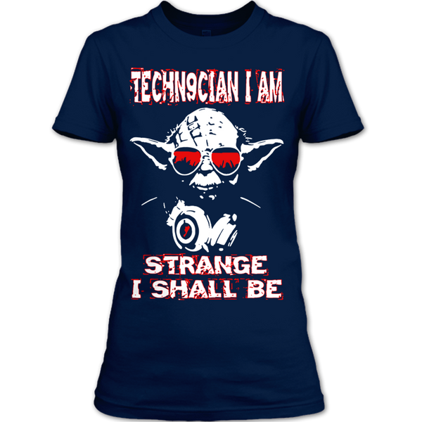 A black t-shirt with the shopify logo