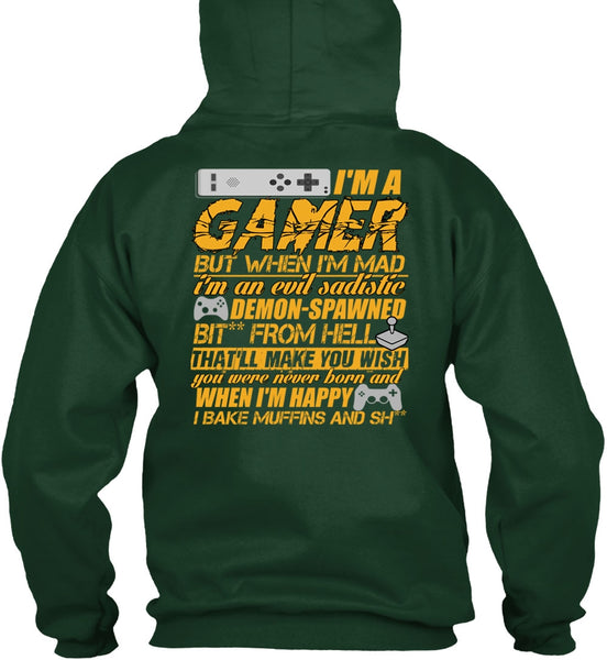 I'm A Gamer T Shirt, I'm Happy T Shirt