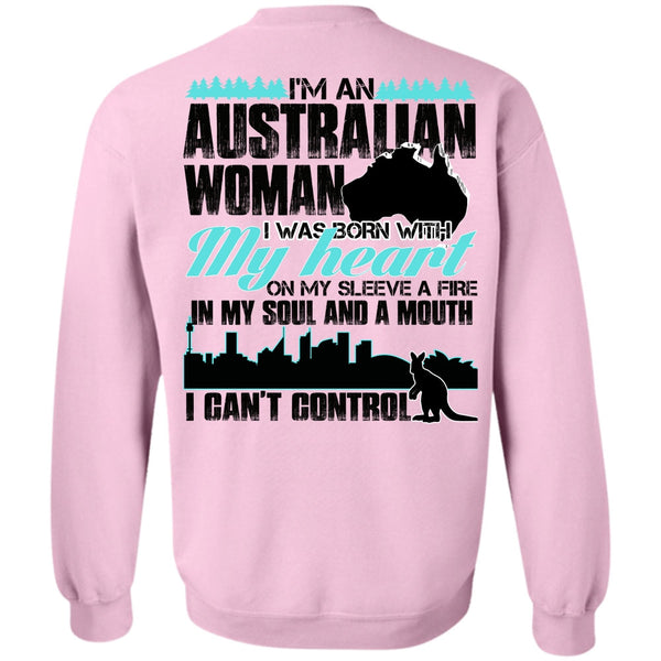 I Love Australian T Shirt, I'm An Australian Woman Sweatshirt