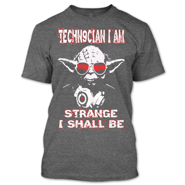 A black t-shirt with the shopify logo