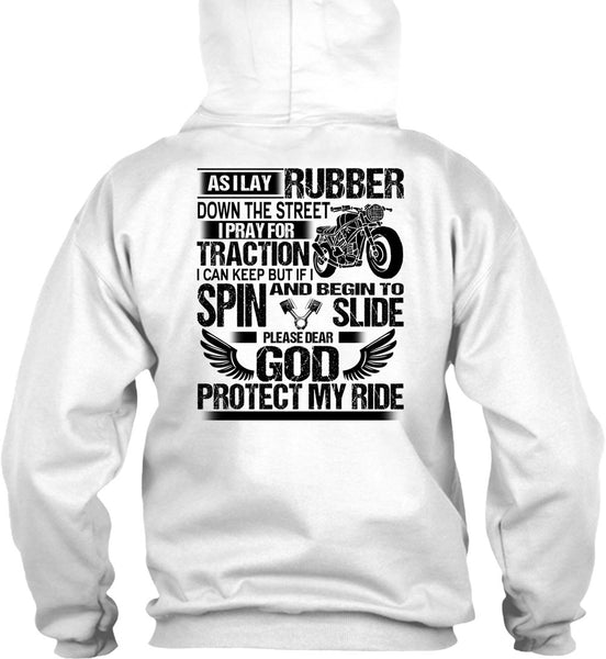 God Protect My Ride T Shirt, I Love Biker T Shirt
