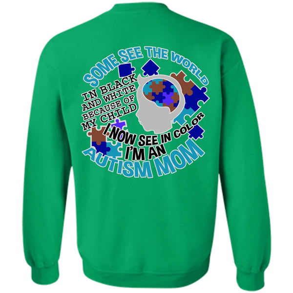 I Love Mom T Shirt, I'm An Autism Mom Sweatshirt
