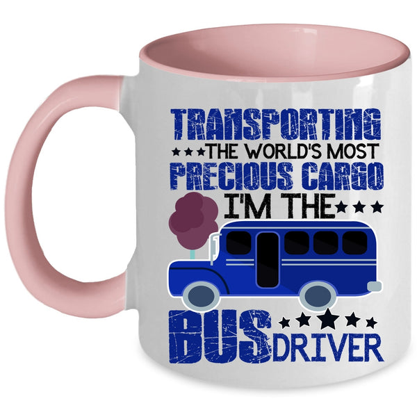 I'm The Bus Driver Coffee Mug, Transporting Accent Mug