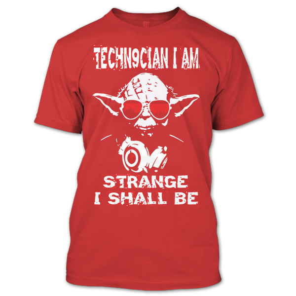 A black t-shirt with the shopify logo