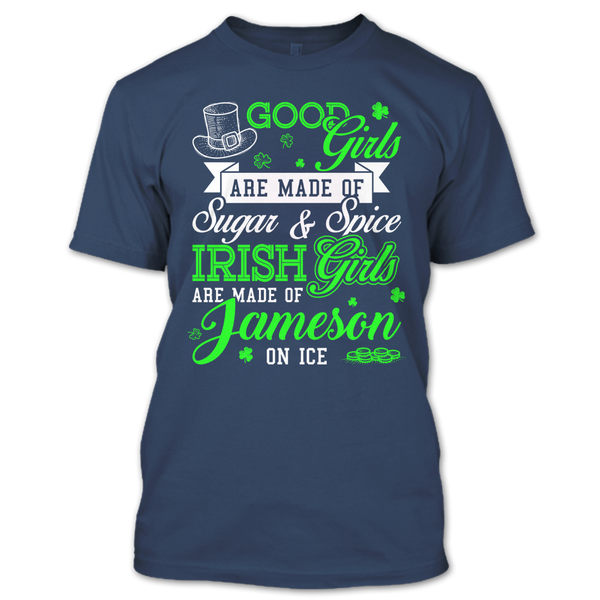 A black t-shirt with the shopify logo