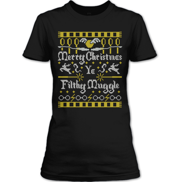 A black t-shirt with the shopify logo